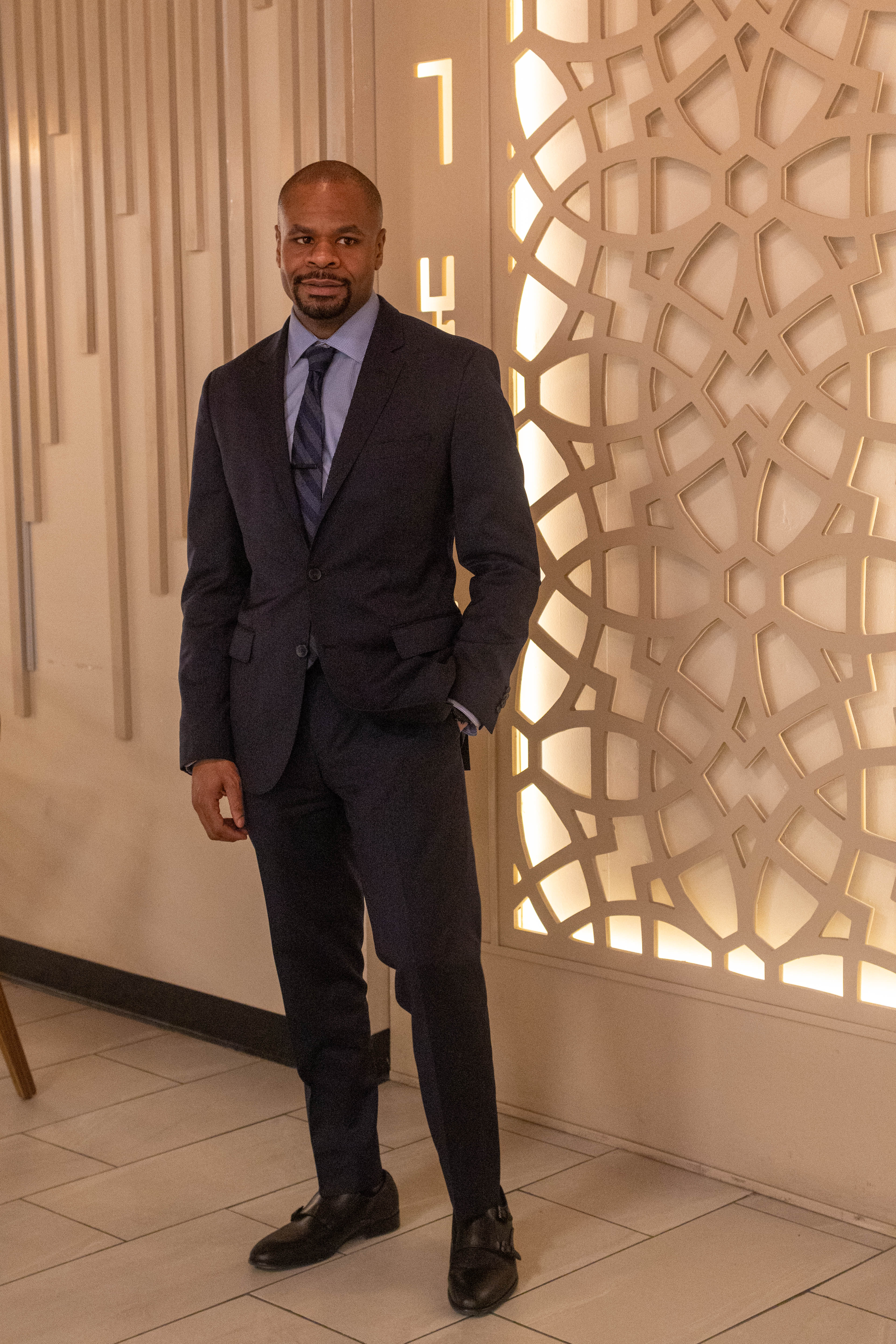 James Barnes full body portrait