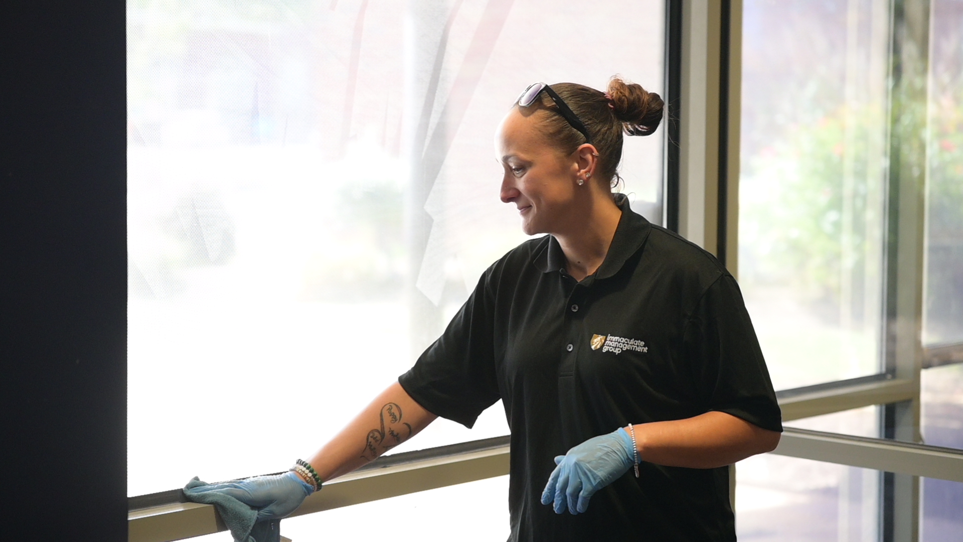 Professional window cleaning